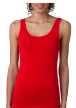 Load image into Gallery viewer, The Classic Baby Rib Tank - White Glitter Print