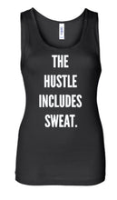 Load image into Gallery viewer, The Classic Baby Rib Tank - White Glitter Print