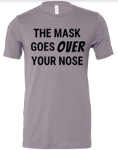Load image into Gallery viewer, The Mask Goes Over Your Nose! Short-Sleeved Shirt